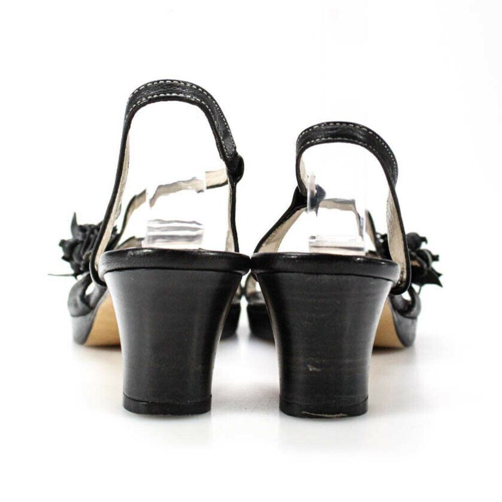 Stephane Kelian Blk Slingbacks Sandal UK 5 US 6.5 - Picture 3 of 5